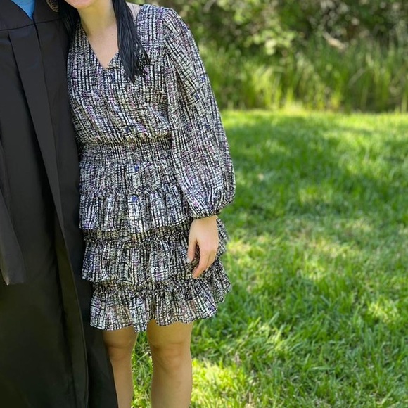 Express Ruffled Short Dress - Picture 2 of 5